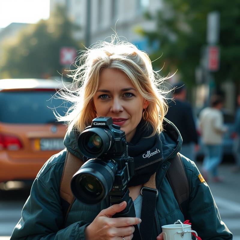Photo of Instructor Chloe Bennett, experienced photojournalist and street photographer
